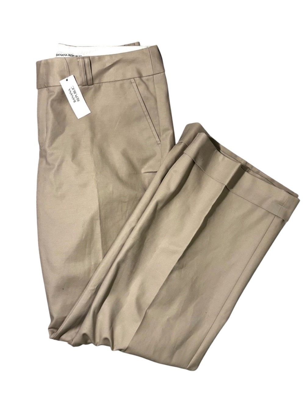 NWT Banana Republic Women's Khaki Jackson Fit Pants Size 10S